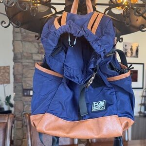 K9 Sport Sack Dog Carrier Backpack - Blue and Brown